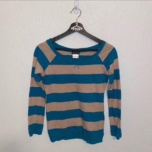 Wetseal stripe top